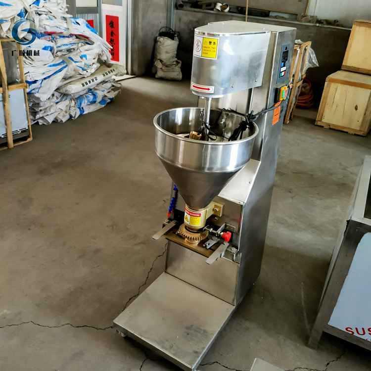 厂家供应全自动丸子制作机器鸡肉丸子成型机不锈钢丸子机