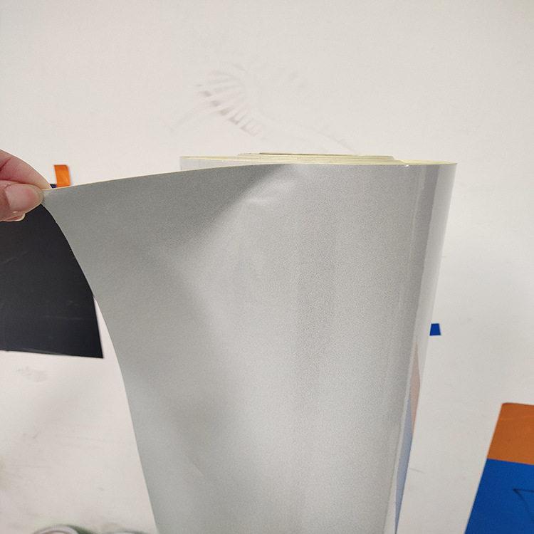 庆楚PVC交通安全标志防撞设施广告墙面级背胶可喷绘反光膜贴纸