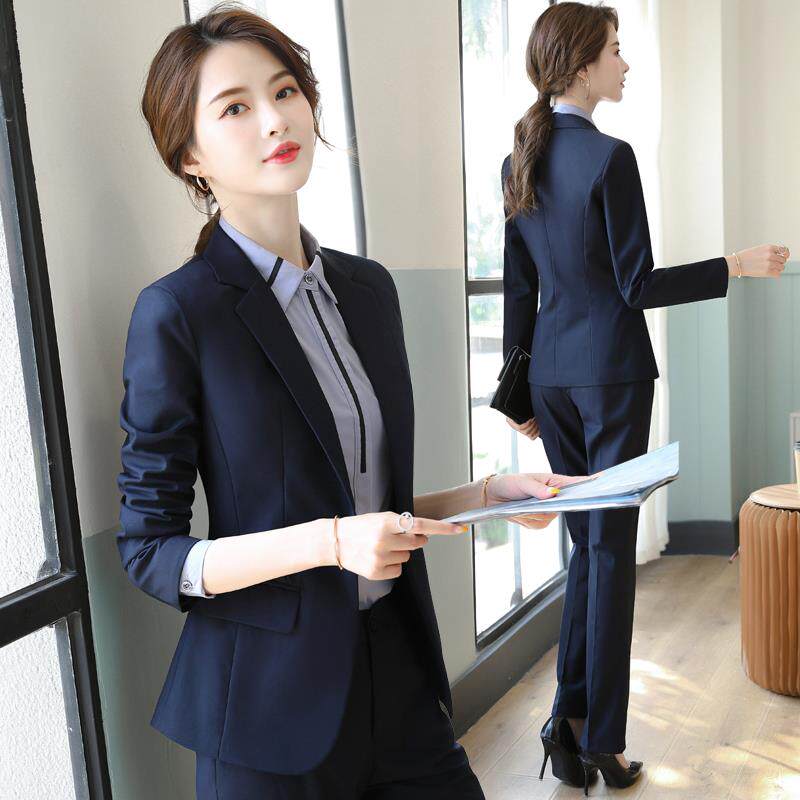 职业装西装套装女正装高级感气质西服外套高端经理酒店前台工作服