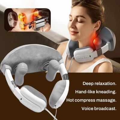 Simulated Finger Massage Multifunctional Massager, Adjustabl
