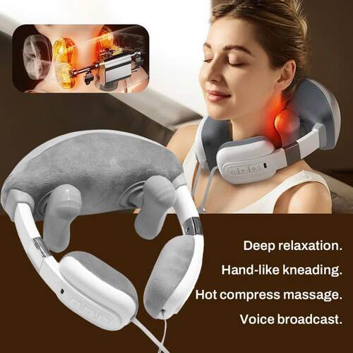 Simulated Finger Massage Multifunctional Massager, Adjustabl