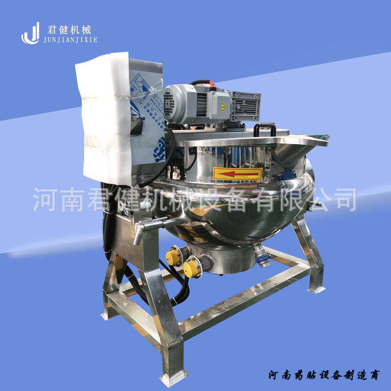 蜂蜜浓缩机生产厂家阿胶熬制夹层锅全自动电磁加热熬煮锅