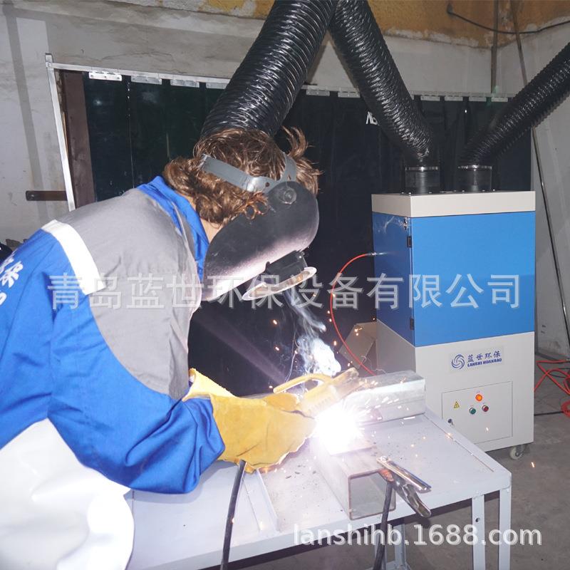 车间焊接GVJ雾烟移尘净化器焊接烟尘净 化器 可烟动焊烟净化器