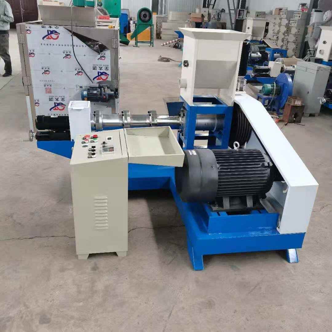 PXC水产鱼畜牧养殖业机械裕饲和宠物料膨颗化机粮生产设狗备鸟粮