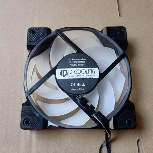 ID COOLING 12025M12B SD静音cpu水冷12cm 散热机箱风扇