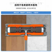 酒店室内地板一拖净加大平板拖把干湿两用铝合金底板家用拖把吸尘