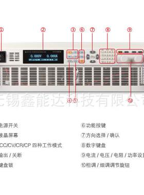 DH27602C北京大功率可编程直流电子负载仪800V/25A/2500W