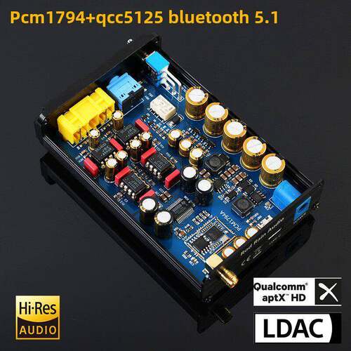 罗德雨BT94 PCM1794蓝牙5.4解码器QCC3095 LDAC超CSR8675接收器