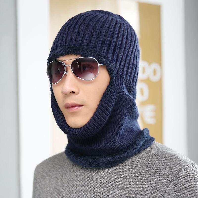 冬季全脸面罩骑行防寒电动车挡风头套防风帽子女头盔保暖口罩舒适