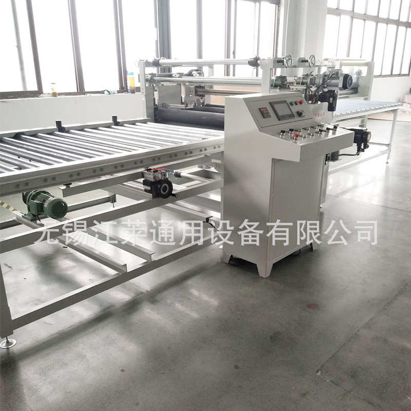 单双面高速覆膜机铝板加热调速压膜机不锈钢板玻璃全自动贴膜机
