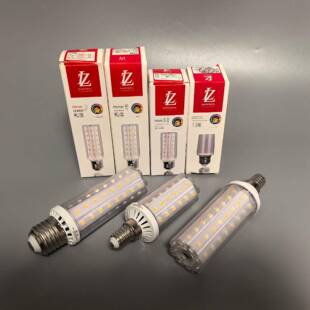 靓照照明LED变光无影灯泡玉米灯大小螺口三色7w10w12w荣誉系列LZ