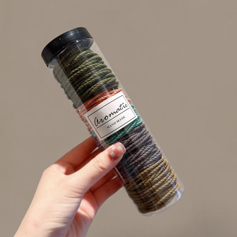 橡皮筋罐装皮筋弹力耐用马尾发网