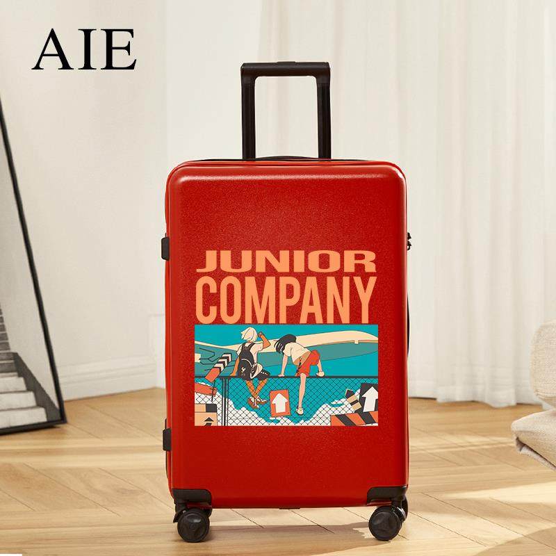 正品AIE大便学生4行李箱箱女轻拉杆20寸时尚潮流密码旅行箱2寸高