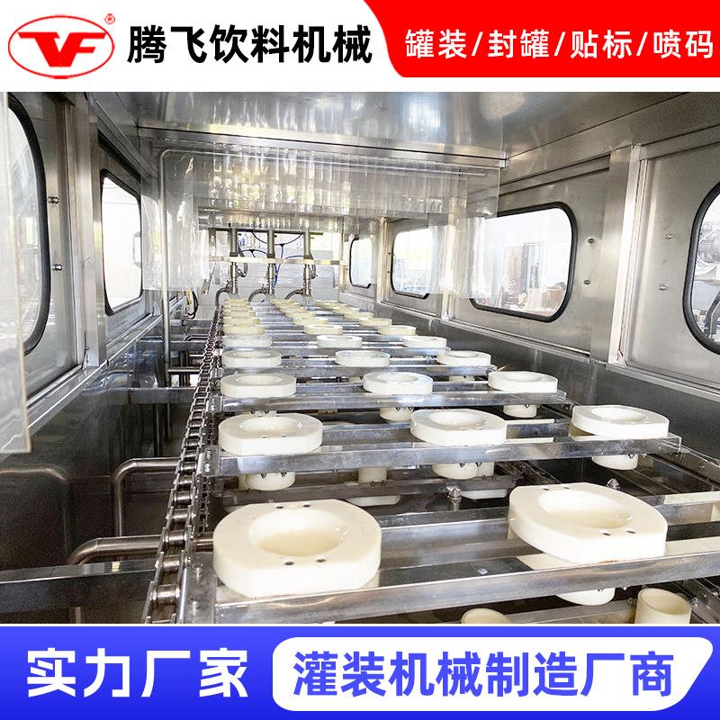 数控全自动液体定量灌装机矿泉水灌装机五加仑大桶水灌装机