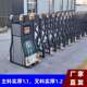 电动伸缩门不锈钢封板工厂无轨遥控手动推拉大门铝合金自动收缩门