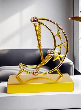 永动机不停创意摆件风水自动转动旋转办公室黑科技永动仪会动高级