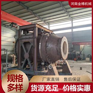 YRZ大型铝灰废回铝炉厂家现转货渣铝屑铝销倾倒式熔铝炉控温精度