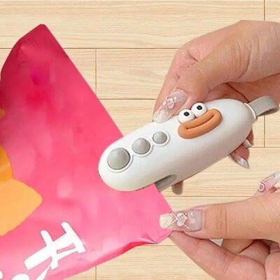 Small Sealer Machine 2 In 1 Bag Sealer Heat Seal With
