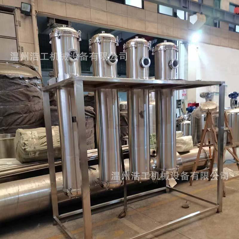 DN3CCG-80树脂吸附 大型工业0锈钢不层析柱 层析柱大柱孔树脂吸附