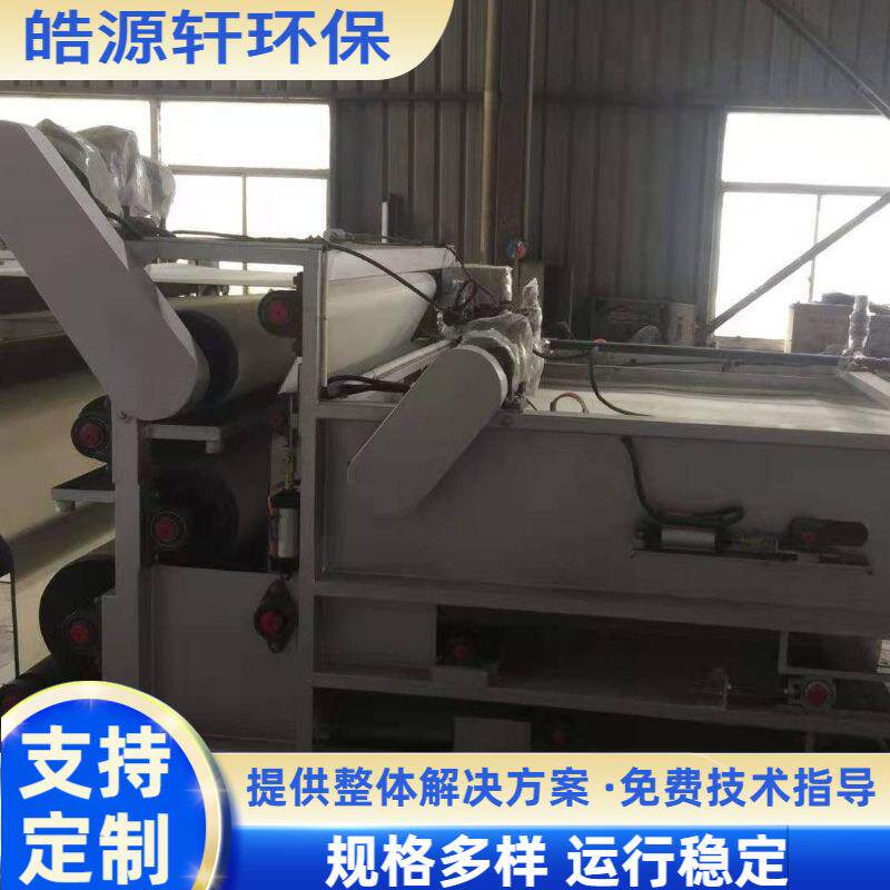 厂家定制带式压滤机污水处理设备工业污泥脱水机固液分离设备