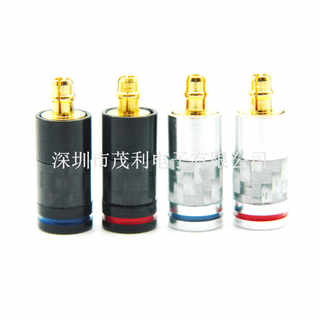 碳纤平头式MMCX/CIEM 0.78 se846/535/UE900s/w60/ve6 耳机插针