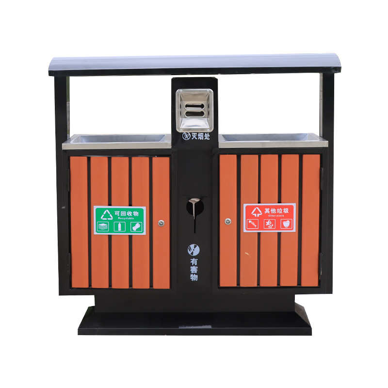 厂家批发户外环卫垃圾桶商用大号分类垃圾箱户外不锈钢垃圾桶