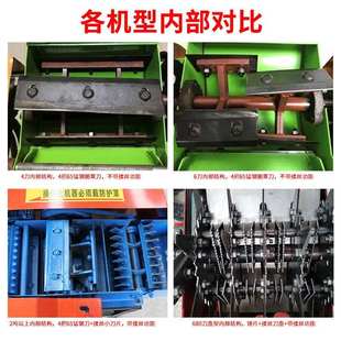 两用铡草机牛羊切草机多功B能小型家用秸秆揉丝机饲料粉 新品