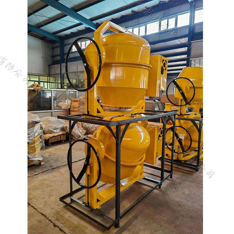 小型柴油搅拌机 建筑工程半干硬性混凝土拌料机 石子细砂混合机