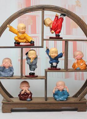 禅意乔迁新居桌面摆件家居装饰工艺礼品摆饰客厅玄关电视酒柜佛像