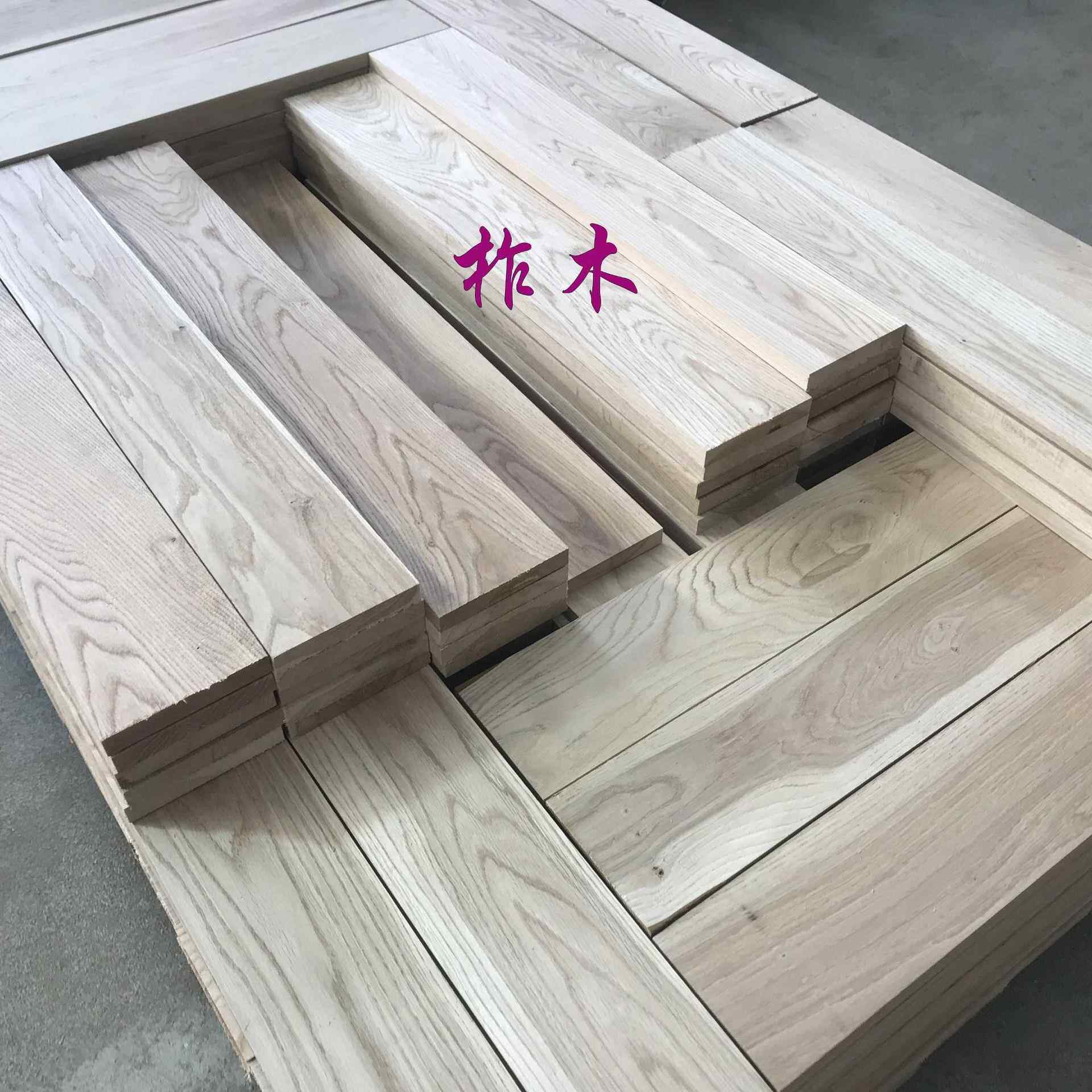 源头烘干柞木板材东北实木柞木仿橡木