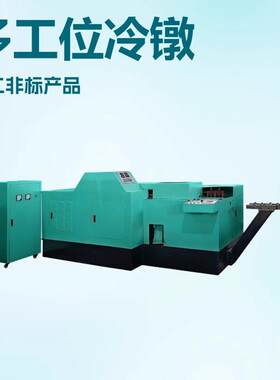 供应MD8B-6S-20L多工位冷镦机铆钉机箱包铆钉机加工非标产品