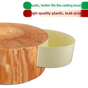 塑料腰斗砧板杂物盒烧味垃圾盒商用半圆形杂置物盒松木菜板案板