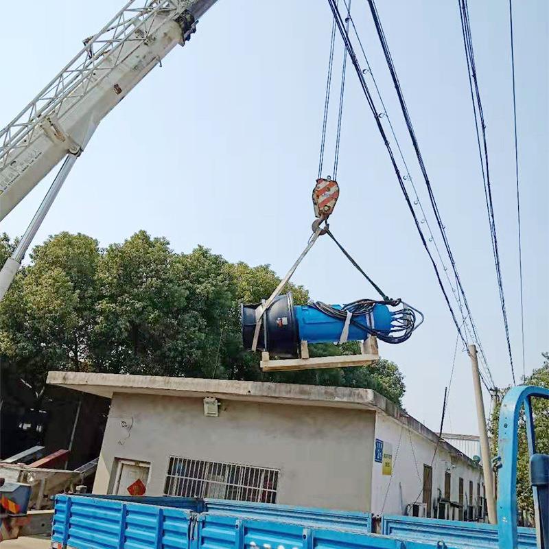 潜水轴流泵潜水混流泵机泵一体农田灌溉水利工程工业排水泵