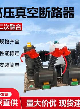 10KV高压一二次融合型柱上断路器ZW32-12F/630A真空开关智能型