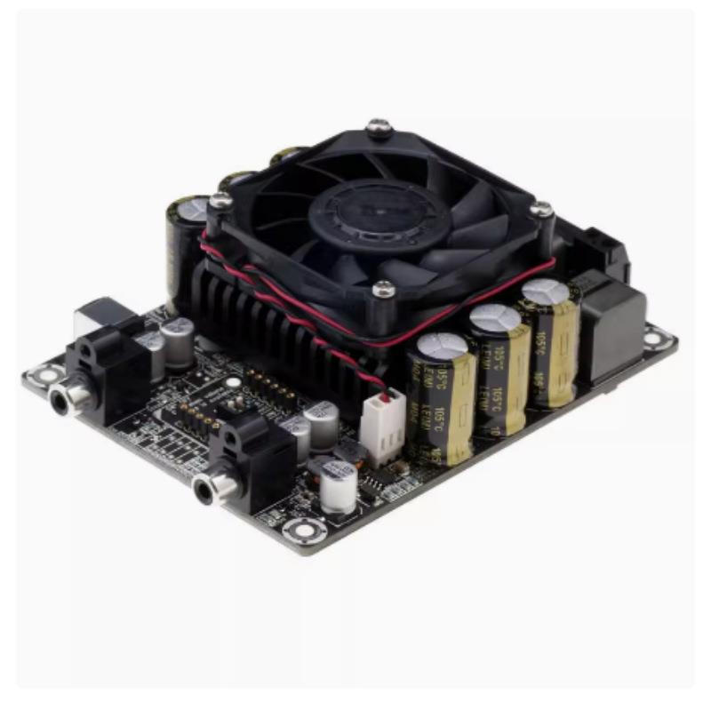 TAMP2x400W双声道D类数字功放板hifi发烧STA516BE应用定压