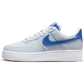 Nike/耐克女鞋 Air Force 1 Low 白蓝色低帮休闲滑板鞋FN7185-423