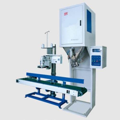 DCS-25A电子定量秤大米自动打包系统大米定量打包机缝线打包机