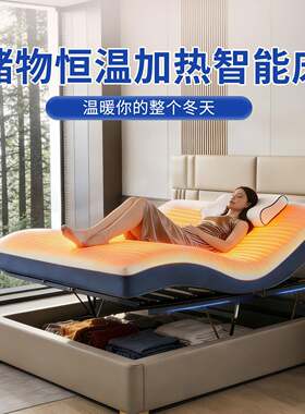 需定制云栖2025新款电动储物智能床垫升降零重力全自动多功能助眠