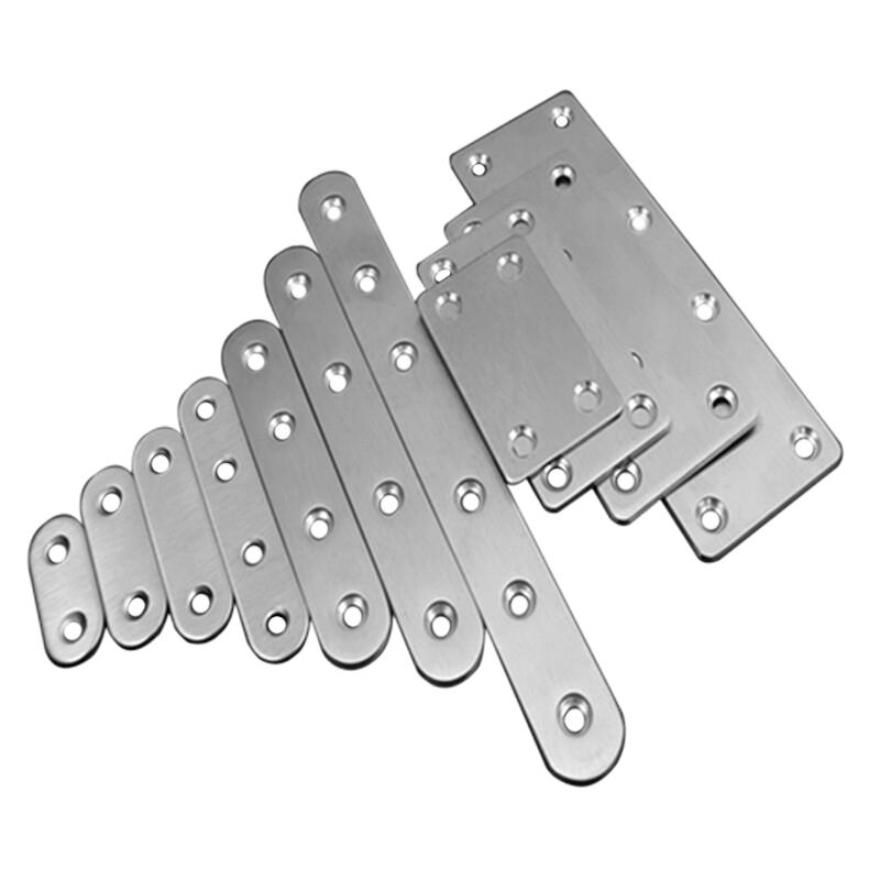 超连结件柜子角码木板木头固定铁片条连接片直码家俱椅子拼接加固