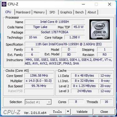 I5-11400H 11260H I7-11800H 11850H I9-11980HK 11900H CPU套装