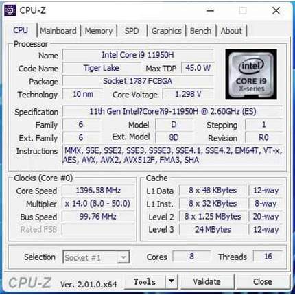 I5-11400H 11260H I7-11800H 11850H I9-11980HK 11900H CPU套装