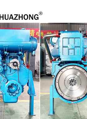 船用柴油交机50400450马力低油耗换器C冷却斯太尔船用主机带HHLCS