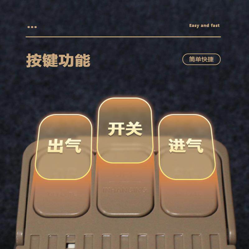 泵充气床旅行真空收纳袋电动抽气泵内置床专用气垫床打气机充电式