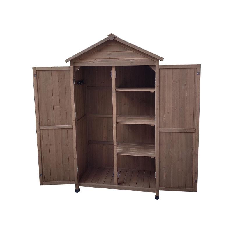 花园工具箱阳台箱园林户外收纳柜室外防水收纳木防晒储物柜箱杂物