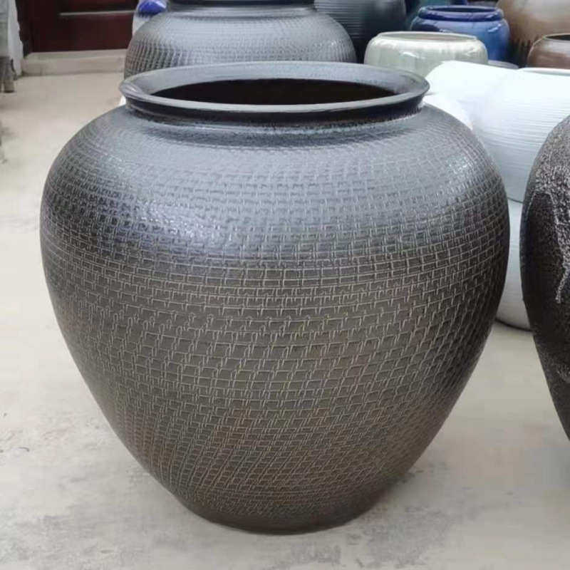 厂家落地大号花瓶陶瓷罐坛子庭院会所酒店户外室内摆件软装饰品缸,家居饰品,花瓶,淘宝优惠券,粉丝福利购,淘宝优惠卷