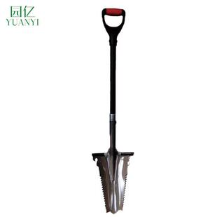 直销新款可拆卸园林铲多功能花园户外树根切割铲花铲园林工具