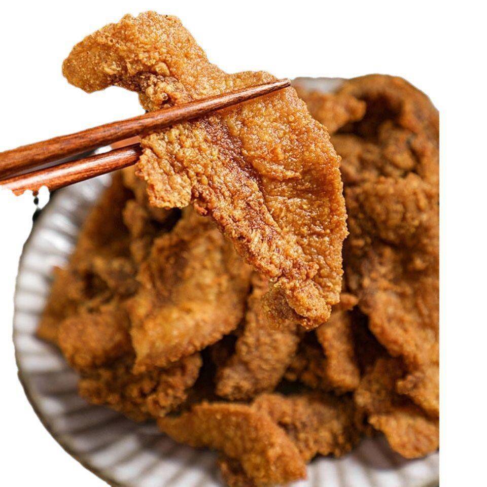 现货猪油渣酥脆肉脂渣零食小吃脆皮五花肉猪肉脯肉干网红休闲油炸