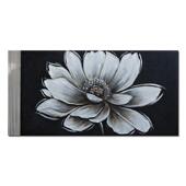 纯手绘油画抽象花卉新中式 饰画 简约床头客厅沙发壁画大芬村油画装