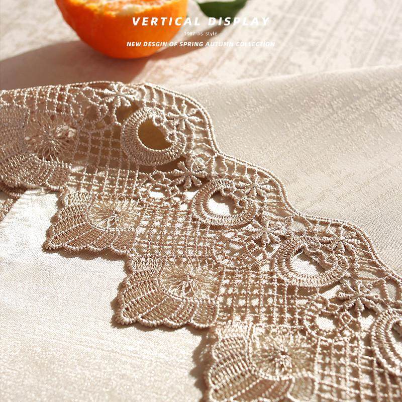 桌布轻奢高级感布艺美式田园台布北欧简约现代长方形餐桌布茶几垫,居家布艺,椅套/椅垫,淘宝优惠券,粉丝福利购,淘宝优惠卷