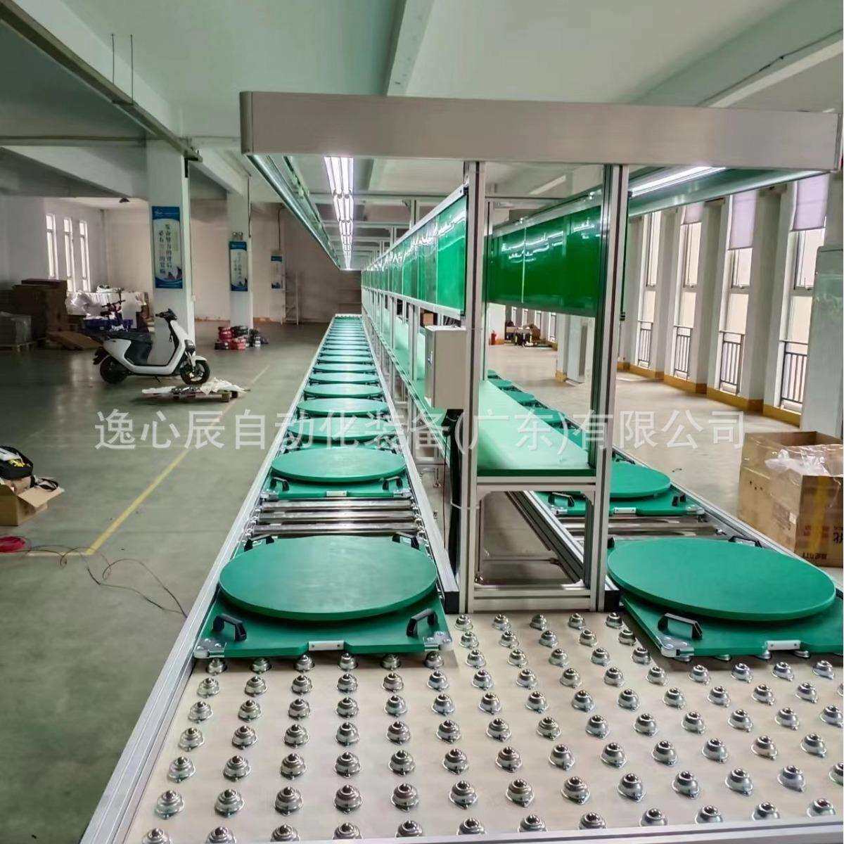 轮船蓄电池总装差速线全套流水线设备生产厂家厂区规划3D建模